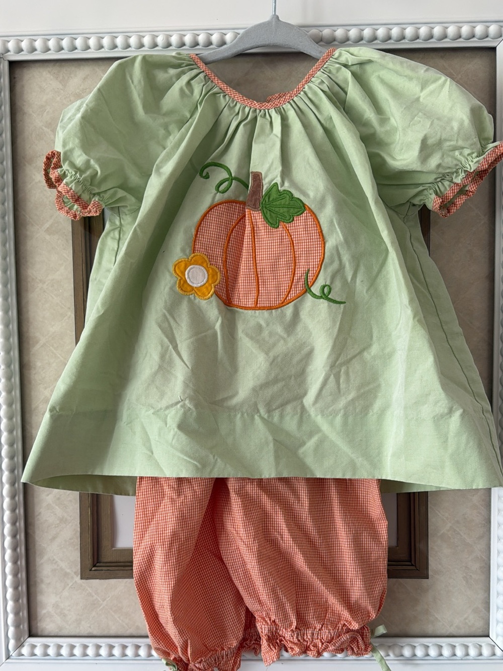 Sage Green Pumpkin outfit